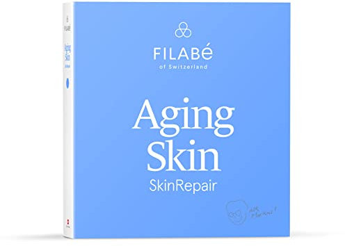 Aging Skin – Zur Reduktion von Falten. Verlangsamt die Hautalterung. Packung für 28 Tage. Vegan und ohne Zusatzstoffe – Swiss made by Filabé of Switzerland