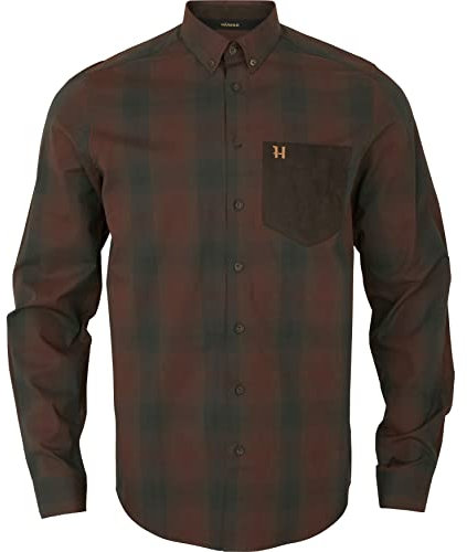Akkan Shirt | Jagdhemd | Kariertes Flanellhemd für Jäger | Professionelle Jagdbekleidung für Herren | hochwertig & bügelfrei | Jagd Zubehör | Karohemd | Skandinavische Qualität |Größe 3XL