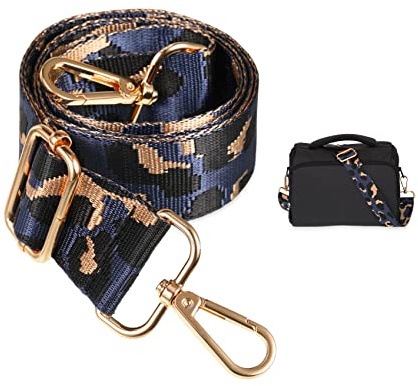 worahroe Damen Taschengurte zum Wechseln Verstellbarer Schultergurt | 3,8cm Breit Schultertaschengurte mit Clip Lang Riemen,Taschengurte für Handtaschen Gurt für Umhängetasche Schultergurt Tasche