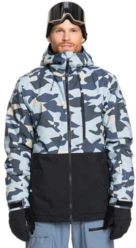 Quiksilver Herren Mission Printed Block Jk Jacket (1er Pack)
