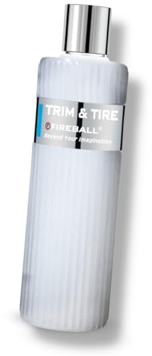 Fireball REMIUM AUTOPFLEGE TRIM & TIRE SiO2 Kunststoff- Gummipflege | Kunststoffversiegelung Gummiversiegelung - Stoßstangenversiegelung 500ml