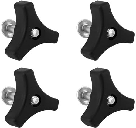 ZBIianxer Maniglia per prato, set di dadi per prato, facile installazione, viti per maniglia, campo durevole e attrezzature per tagliaerba