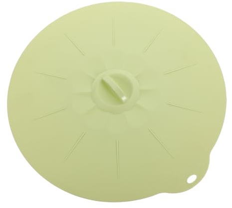 Amosfun Silicone Fresh-keeping Lid for Food Preservation Food Grade Sealing Lid Suction Pan and Bowl for Kitchen Use Extra Large Round for Baking Bowl Cover