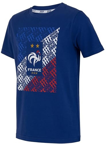 FFF Officiell kollektion T-shirt det franska fotbollslaget - barnstorlek 8 år