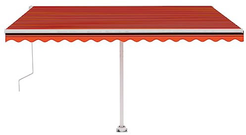 Auvent automatique avec capteur de vent et LED 300 x 250 cm Crème Parfait pour balcon, jardin, terrasse, extérieur, pare-soleil pour fenêtre et fenêtre pour plus de confort