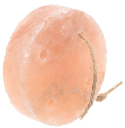 ifundom Salzleckstein für Kaninchen und Kleintiere mit Mineralien Glatter Oberfläche und Grate Natürlicher Salzblock für Zuhause zur Zahnpflege und Gesundheit