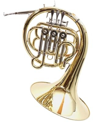 Waldhorn B Dur Horn einreihig aus Messing