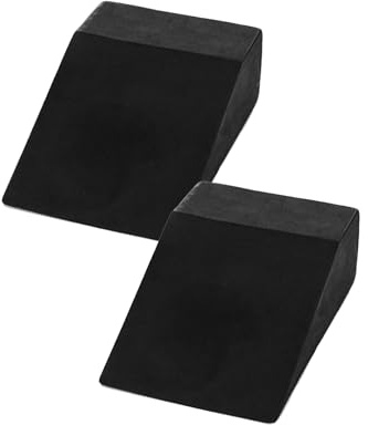 Wilgure Étireur de jambes, plateforme inclinée pour rehausser le talon, les squats, les cales, le bloc, l'étireur du mollet, la rampe, la planche oblique, les squats, la plateforme de levage des