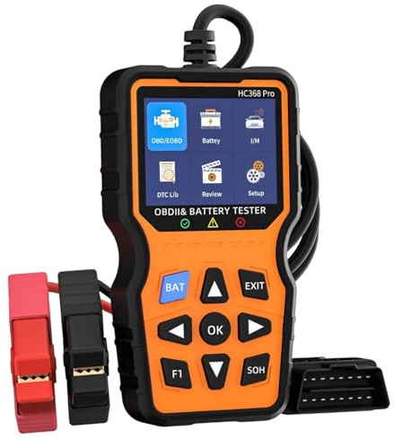 Xgdsnly Escáner de Diagnóstico Automotriz Dispositivo Profesional Tester Lector de Errores Multifunción Portátil Material Plástico para Detección Rápida