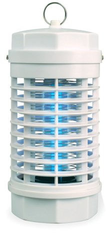 Zero In ZER880 High Voltage Insect Killer (Poison-Free Bug Zapper, UV Light Lamp, Kills Flies, Midges and Mosquitoes, Home Use Electric Fly Killer), Clear, One Size