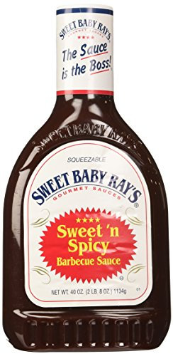 Sweet Baby Ray's, Sweet & Spicy Barbecue Sauce, 40 oz Bottle