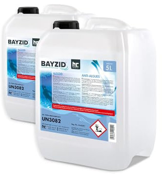 Höfer Chemie Algizid Algenverhütung 2 x 5L - Algenvernichter Pool - Präventiver Schutz vor Algen, Bakterien & Pilzen - Für Sauberes Wasser