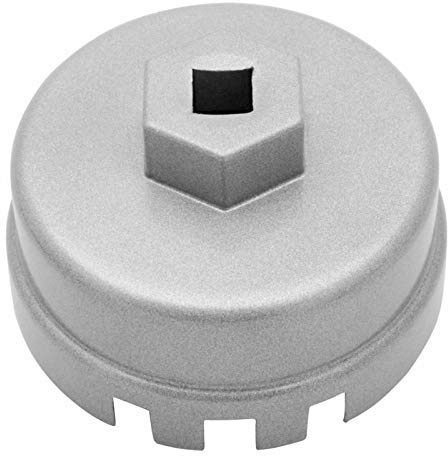 Maso Clé à bouchon de filtre à huile pour Toyota Prius Corolla Rav4 Lexus Argenté