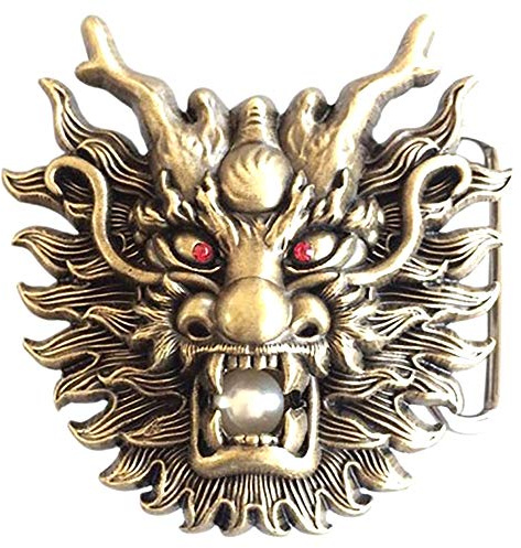 Asian Dragon I Gürtelschnalle für Wechselgürtel Buckle
