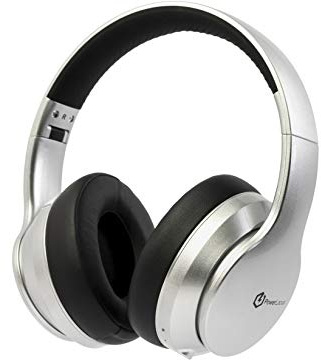 PowerLocus P6 Bluetooth Headphones Over Ear, Wireless, Super Bass Hi-Fi Stereo Sound, 40Hrs Battery Life, Soft Earmuffs, Headphones with Mic, Voice Assistant for iPhone,Android,Laptops,PC,TV