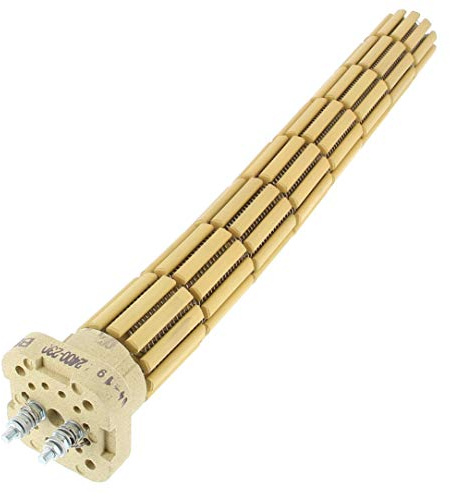 Résistance stéatite 2400w tête carrée.