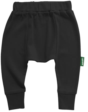 PARADE Organic Harem Pants - Essentials Black 3T