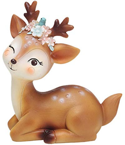 XLKJ Kitz Figur Ornamente Kitz Miniatur Tierfiguren Home Office Desktop Dekoration Weihnachten Geburtstag Geschenke