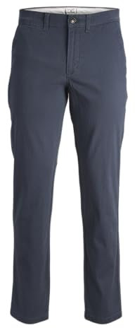 JACK & JONES Jungen Jpstmarco Jjdave Akm Noos Jnr Chino-Hose, Blau, 152 EU