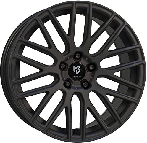 MB Design Felge KV4 8.5Jx19 ET33 5x120 Schwarz stumpfmatt kompatibel mit BMW 1 2 3 4 5 6 X1 X3 X4 Z3 Z4
