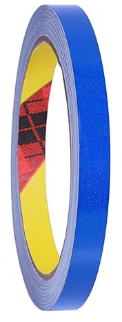 INDIAN STORE 24 Hergestellt mit 610C Reflektorband Reflektorfolie reflektierendes Klebeband Sicherheitswarnband Wasserdicht Reflexfolie selbstklebend (610C Blue, 10mm x 10meter)