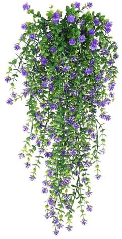 LIANRISES 2 Plantas Artificiales Colgantes Enredaderas Artificiales Decorativas Enredaderas Artificiales Plantas Colgantes