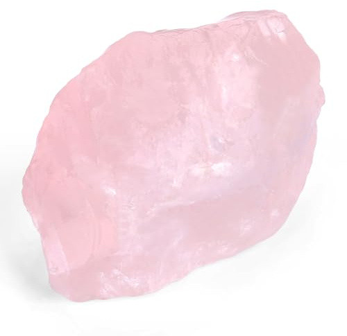XIANNVXI Quartz Rose, Pierre Naturelle D'Amour Cristal 45–55mm | Quartz Rose Pierre de Cristal de Guérison Naturelle Pierre de Cristal Pierres Précieuses Une Pièce