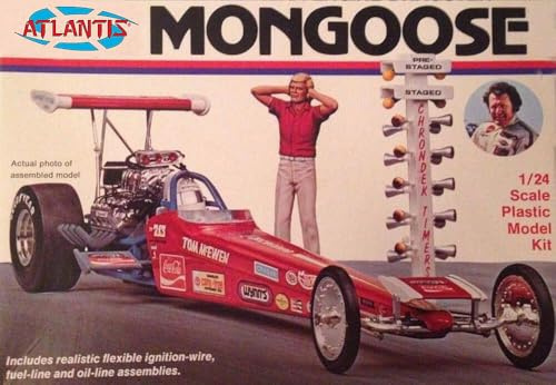 Atlantis - 1/24 Tom McEwen Rear Engine Dragster - Plastic Model Kit