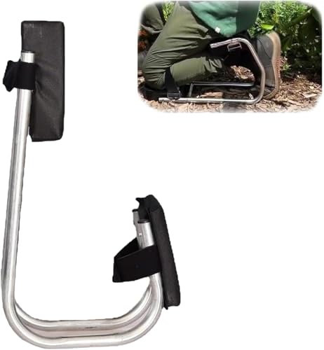 SièGe Genou Jardinage, SièGe De Genou pour Jardin Une Jambe, SièGe De GenouillèRe à Genoux, GenouillèRe De Jardin ProtéGeant Les Genoux(Black)