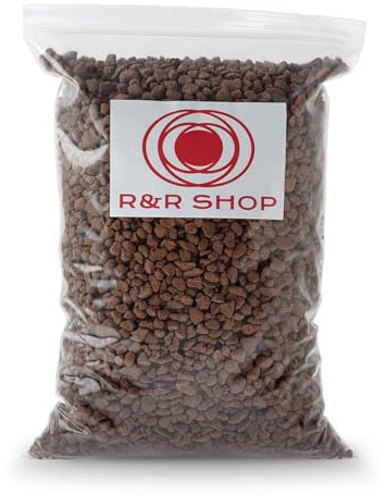 R&R SHOP – Pomice Fine, 5-10mm, 100% Naturale PH Neutro, Ideale per la Germinazione, Areazione Migliorando la Crescita delle Piante, 5,5Kg (9L)