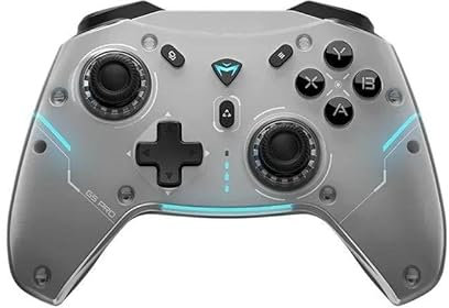Gamepad Gaming Controller Tri-Mode Fps Wireless Game Pad Elite Ha&ll Trigger Joystick For Sw&it&ch Pc Steam(Gray)