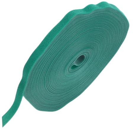 Toyvian Nastro di Fissaggio per Alberi Verdi in Nylon e Poliestere Legature per Piante Riutilizzabili Nastri da Giardino per Pomodori e Viti Resistente Vento e Pioggia