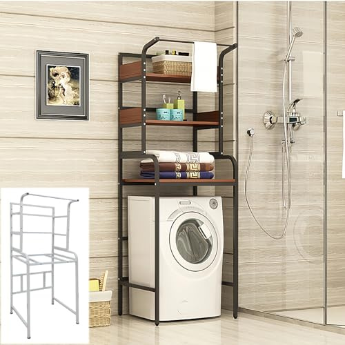 YTLEMON Mueble Lavadora, Estantería Lavadora con Tablero de Estante