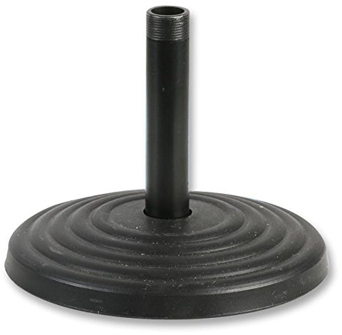 PULSE Mini Desktop Microphone Stand, Black | Heavy Cast Base, Metal Stem, 100mm Height – PLS00059