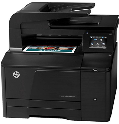 HP LaserJet Pro 200 M276nw e-All-in-One Farblaser Multifunktionsdrucker (A4, Drucker, Scanner, Kopierer, WLAN, Ethernet, USB, 600x600)