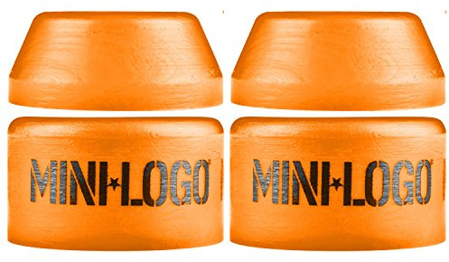 Mini Logo Skateboard Bushings for 2 Trucks Medium Orange 94a