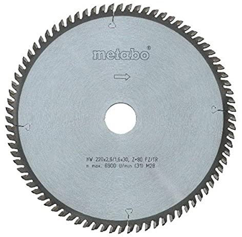 Metabo 628071000 Kreissägeblatt HW/CT 160x20, 30 WZ 5°