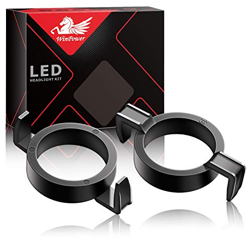 WinPower H7 LED Birne Basis Clips Adapter Halter Haltefedern Unterstützung Steckdose Zubehör für LED-Lampensockel, 2 Stücke