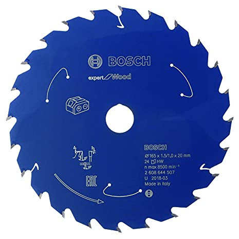 Bosch Professional 1x Kreissägeblatt Expert Wood (Holz, Sägeblatt Ø 250 X 30 X 2,1 Mm, 48 Zähne, Zubehör Akku Kreissäge)