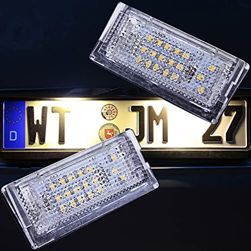 LED Kennzeichenbeleuchtung warmweiß von Recambo passend für BMW E46 Touring | COMPACT | Limousine