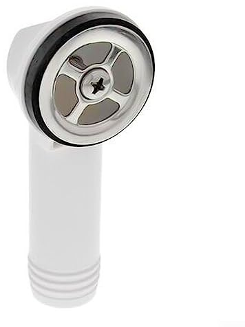 Overflow Pipes Wash Basin, Overflow Head Sink Overflow Pipes for Kitchen Basin Round Overflow Hole Conversion Joint 125351