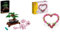 LEGO 10281 Icons Bonsai Tree Set for Adults, Plants Home Décor Set with Flowers & Creator Heart Ornament Set, Building Toy for 9 Plus Year Old Girls & Boys