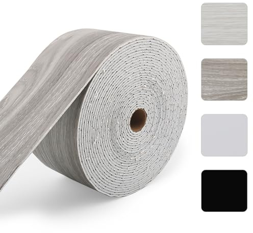 CvoMep 196.8 x 3.9 Molding Trim Self Adhesive Mirror Frame Peel and Stick, Waterproof Border Wall Decor, Wall Baseboard Moulding Trim for Bedroom Living Room Kitchen Bathroom DIY Decoration