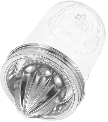 COLLBATH Presse-fruits Manuel Bocal Mason 480 Ml En Acier Inoxydable, Presse-citron Et Presse-orange Pour Usage Domestique Et Préparation De Jus Frais