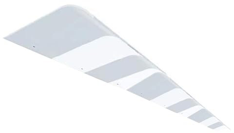 YPIOUREN Transparentes Vordach for die Vordertür im Freien, Vordach for die Veranda, Vordach for Fenster und Türen, Außenmarkise, for Terrassendach, durchsichtige Abdeckung(Flat,250cm/98.4in)