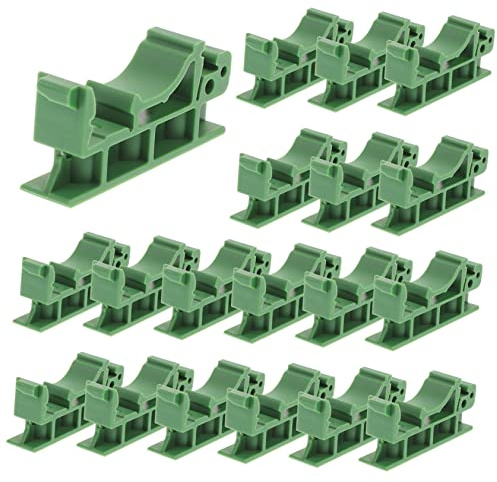 BUGUUYO 20stücke Din Rail Pcb Halterung Stabile Montageadapter Für Leiterplatten Vielseitig Einsetzbar Für Diy-projekte Und Elektronische Geräte Din-schiene