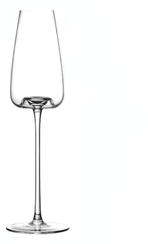 KWMAEEUID Copa de Vino de Cristal Disfrute degustando Vino Fino con Copa de Reserva Fina 250-600 ml Copa de Vino Tinto Ligera y Fina Copa de champán Juego de Vino clásico (250 ml 301)