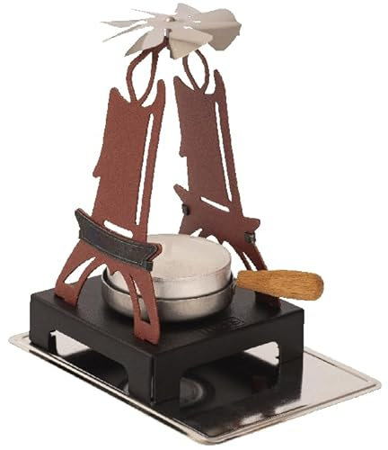 Huss Piramide in metallo per lumini – L'iridescente (rosso)