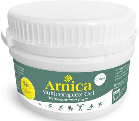 CTLabs Gel Riscaldante Muscoli e Articolazioni con Arnica, Boswellia e Artiglio del Diavolo. Crema Massaggio Decontratturante per Schiena, Cervicale e Sport. Azione Termica Rapida. 300ml