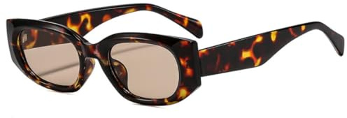 TNDVIC Sunglasses UV400 Protection | Oval Frame Candy Color Lens | for Women Men Outdoor Sports & Driving(C5)